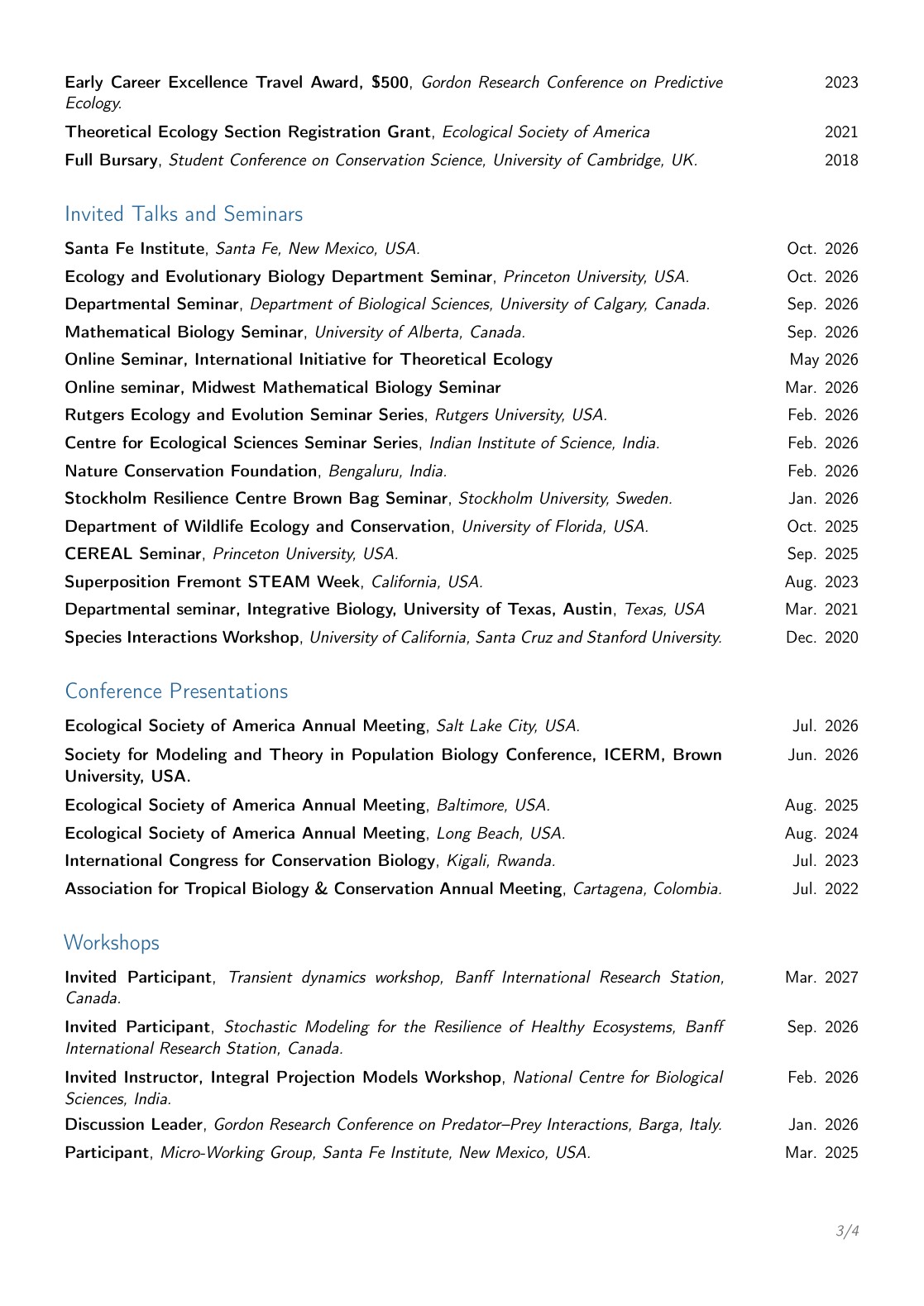 Harman Jaggi CV, page 3 of 4